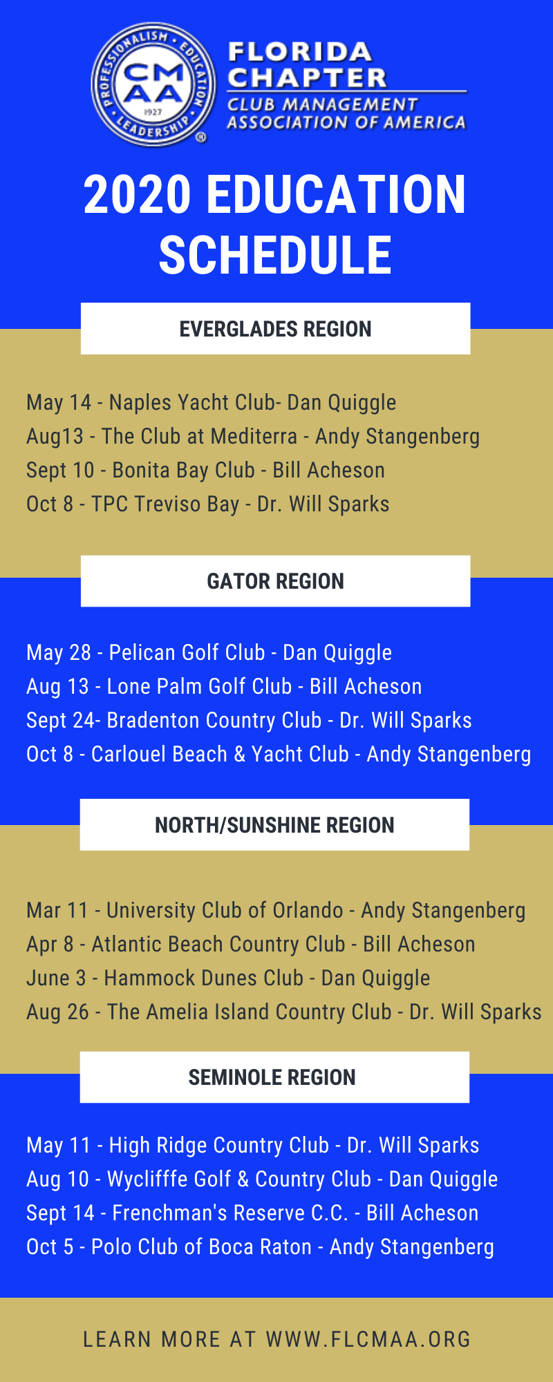 Florida Chapter CMAA Regional Education