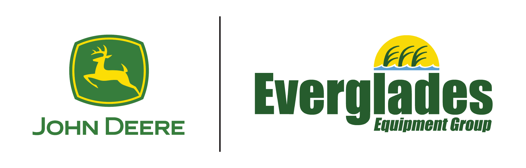Everglade and John Deere logos