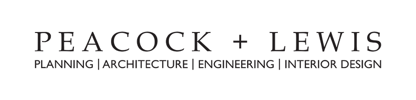 Peacock + Lewis logo